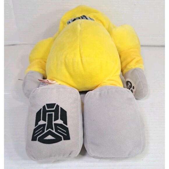 Build-A-Bear Transformers Bumblebee 16" Plush Stuffed Animal Toy BABW BAB Retro - Picture 7 of 7